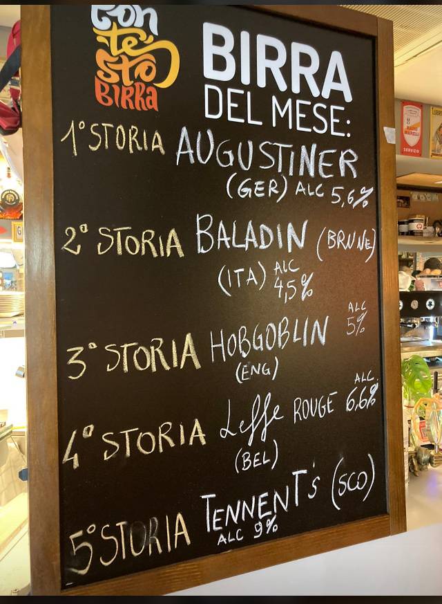 Menu di Parsòt 