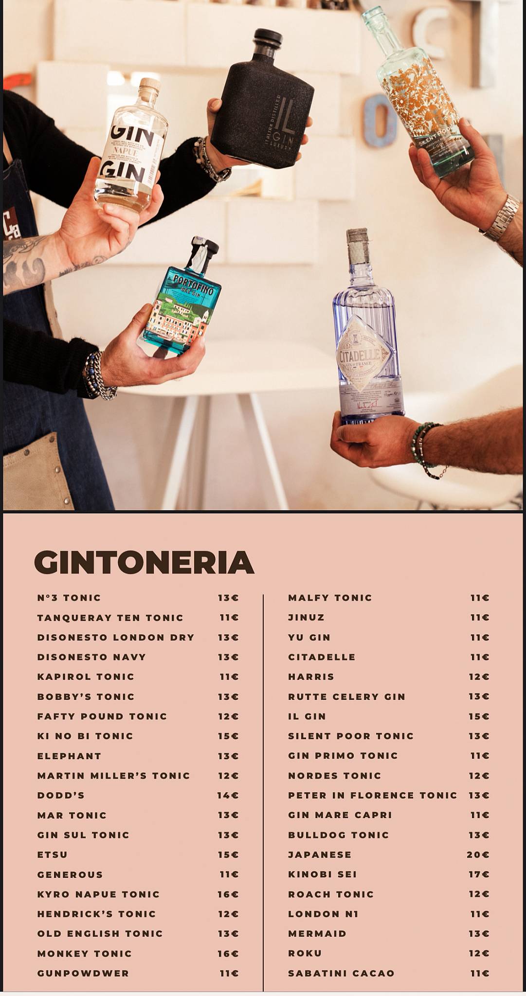 Menu di Pausa Cafè 