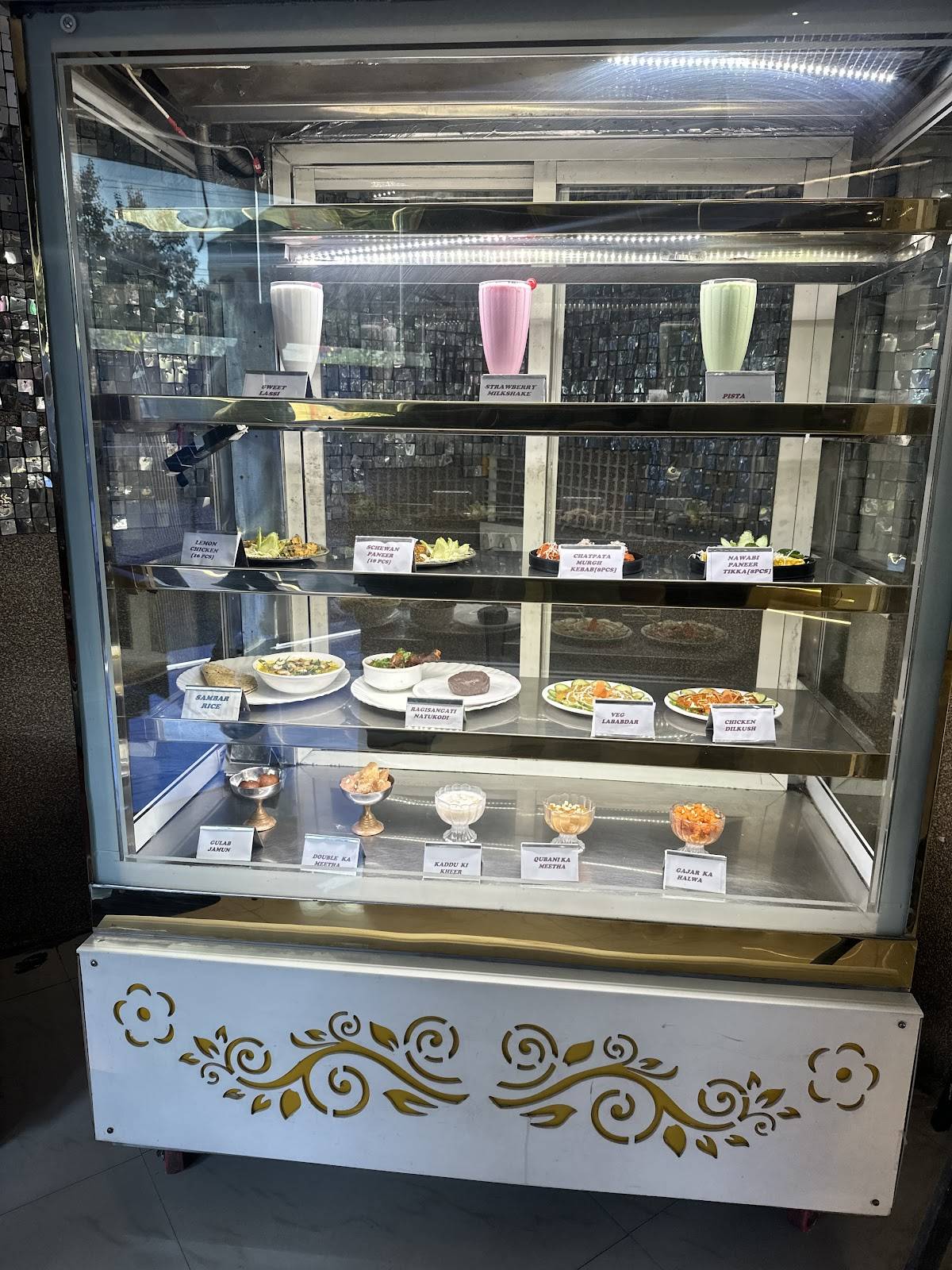 Peacock Pride Restaurant menu