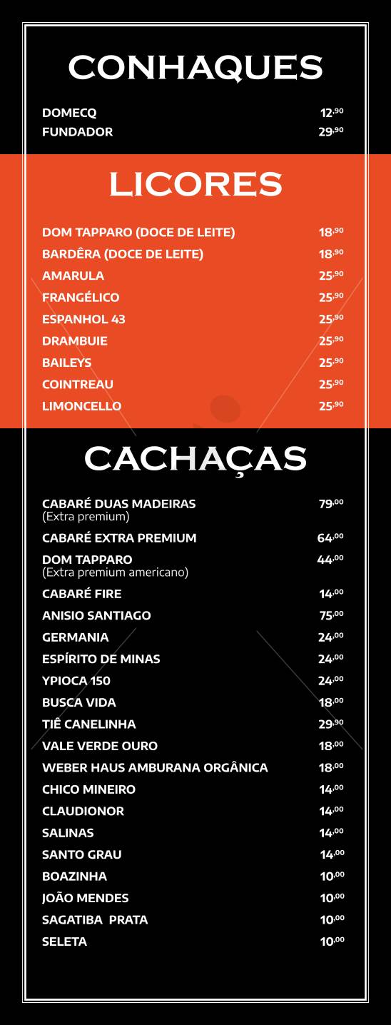 Picanharia dos Amigos - Campo Belo cardápio