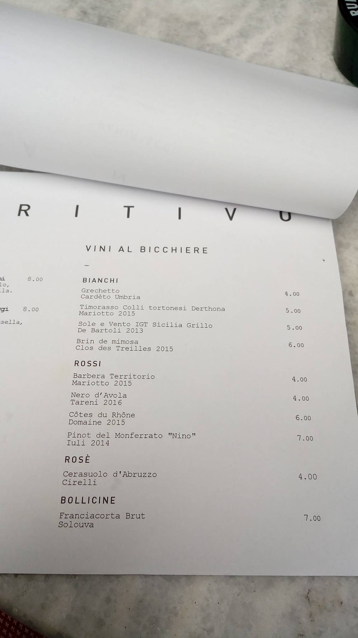 Menu di 16Pincopallo 