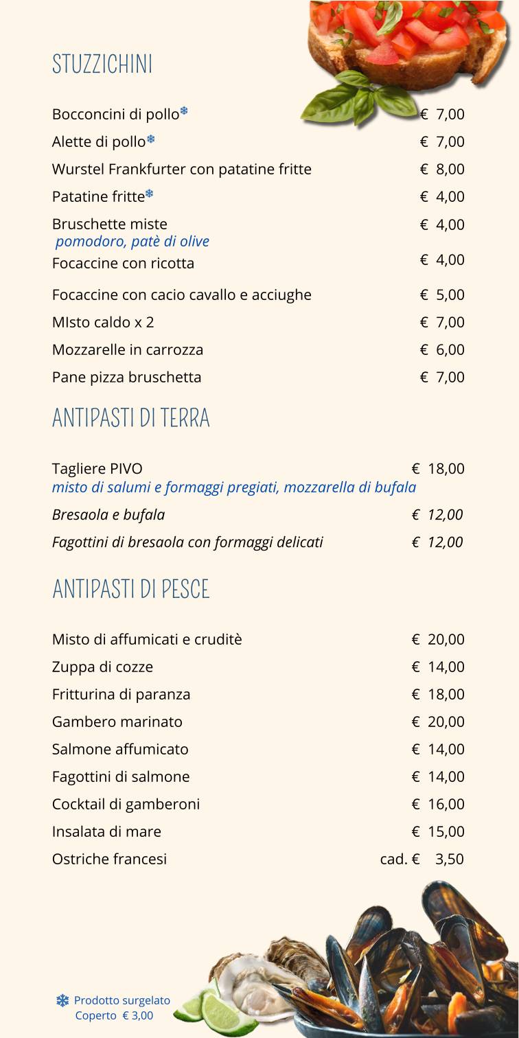 Menu di Pivo 