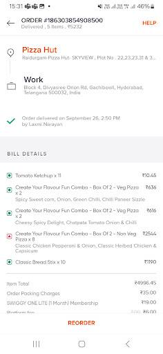 Pizza Hut RMZ Hitech City Main Rd Madhapur, Hyderabad menu
