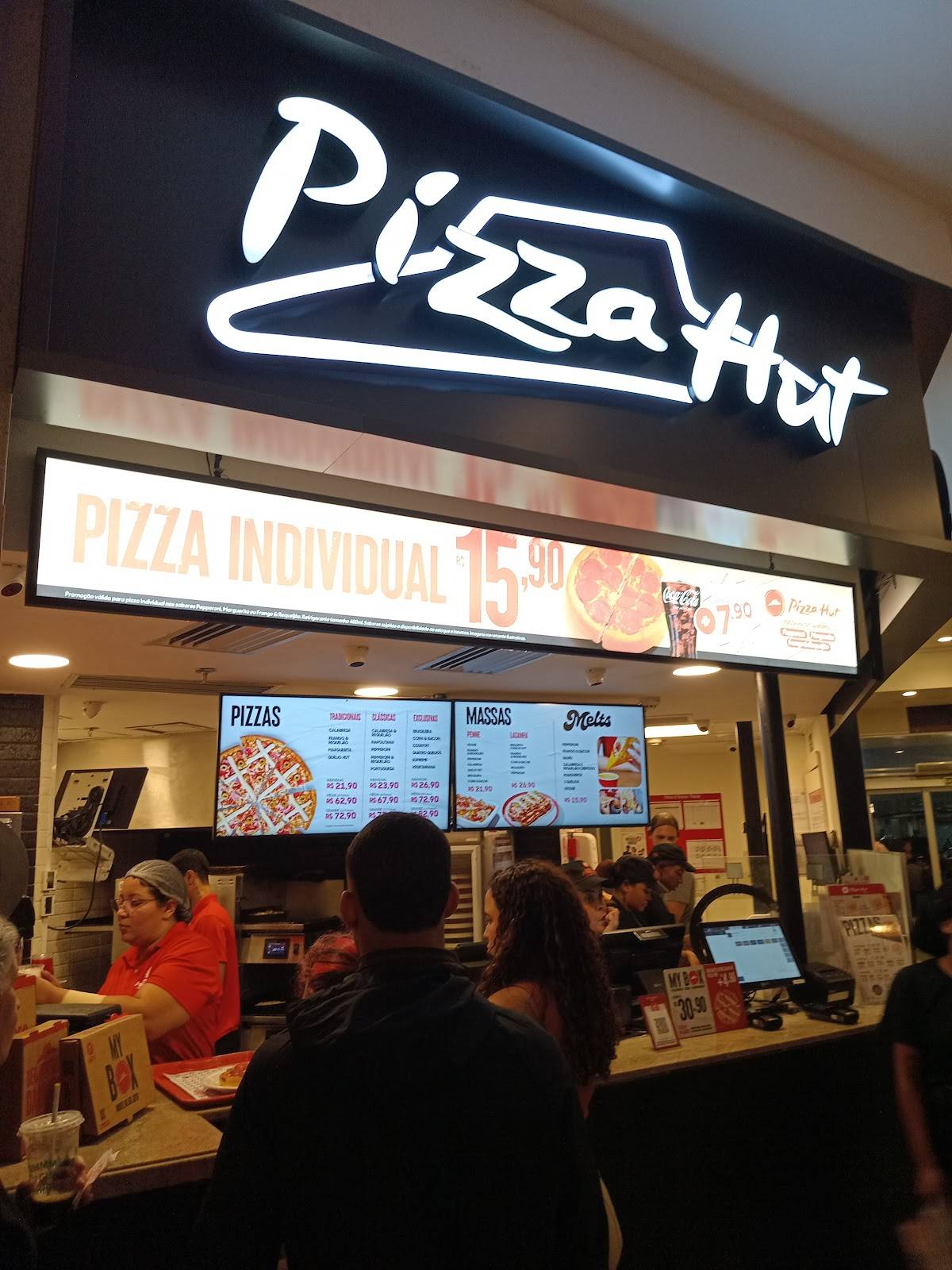 Pizza Hut cardápio