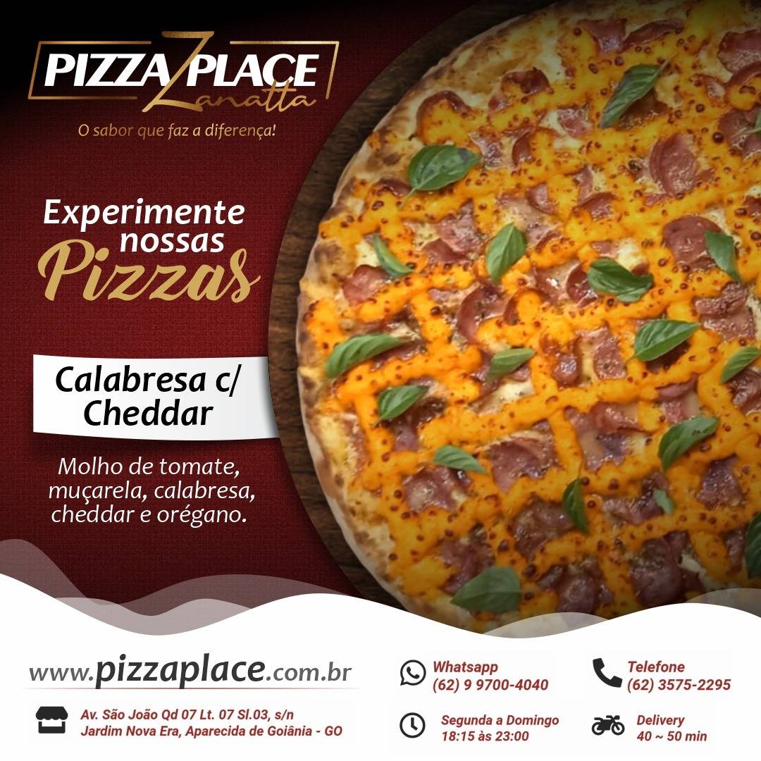 Pizza Place cardápio
