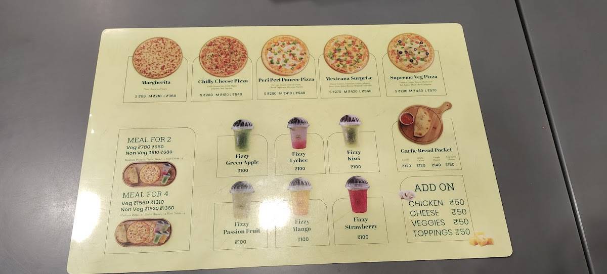 Pizza Ricotta Kottakkal menu