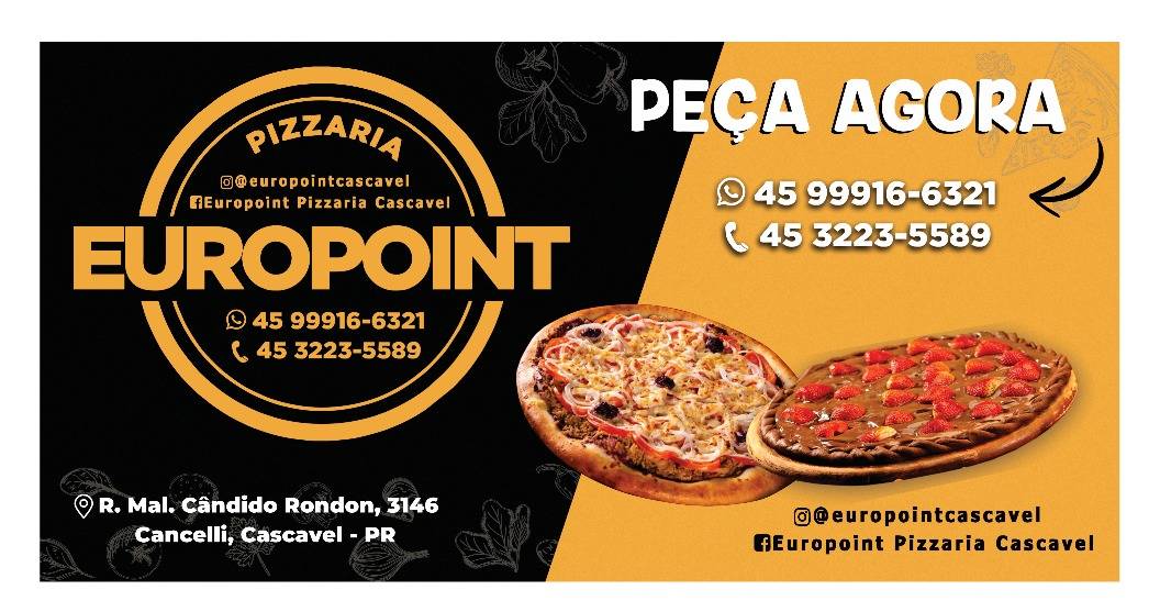 Pizzaria Europoint cardápio