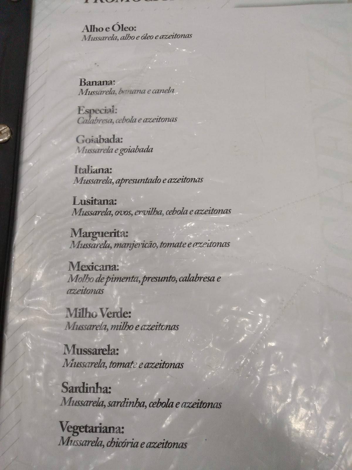 Pizzaria La Vichenza cardápio