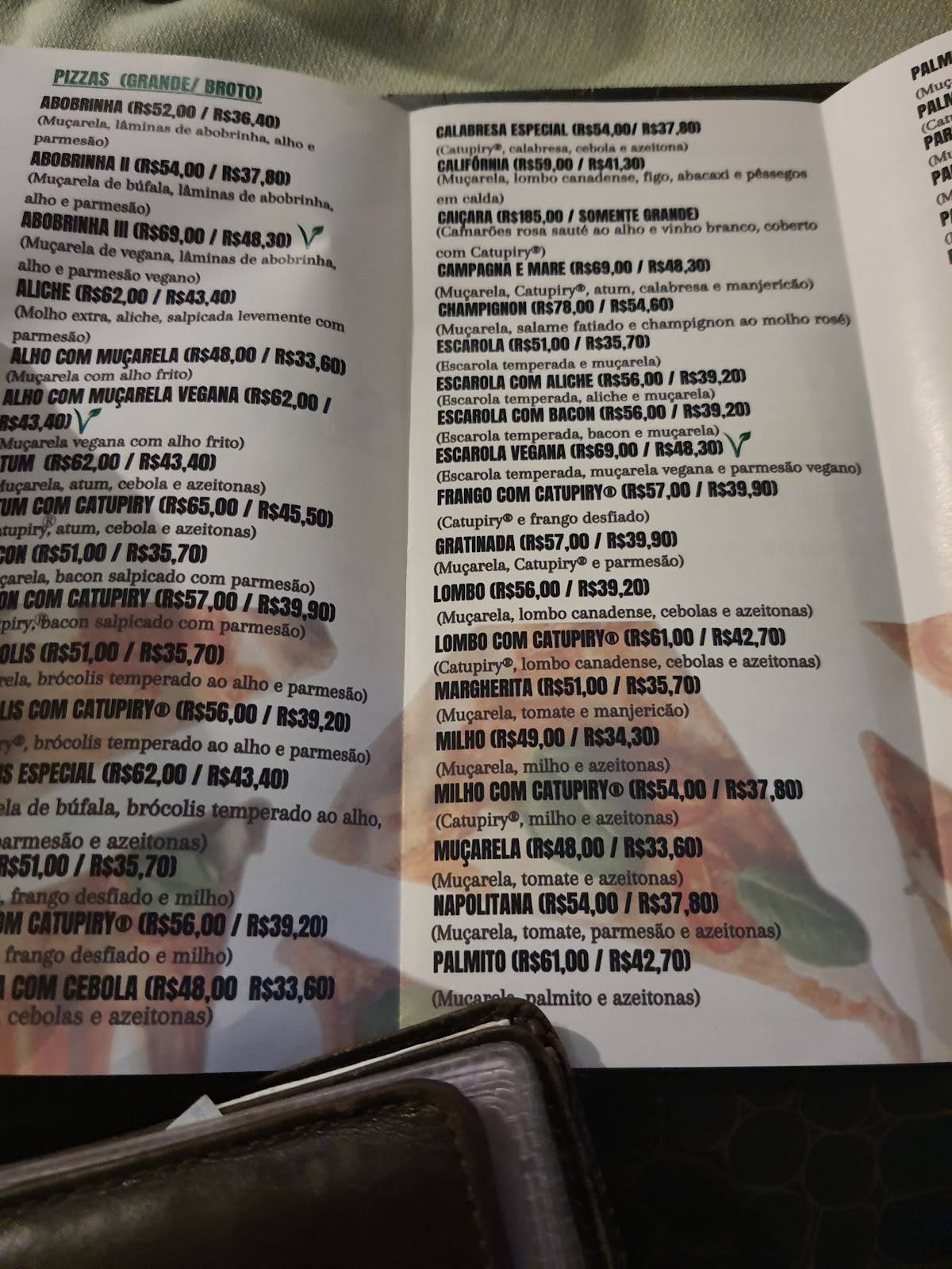 Menu em Restaurante Sale & Pepe, Santos, Rua Dr. Armando Salles de Oliveira