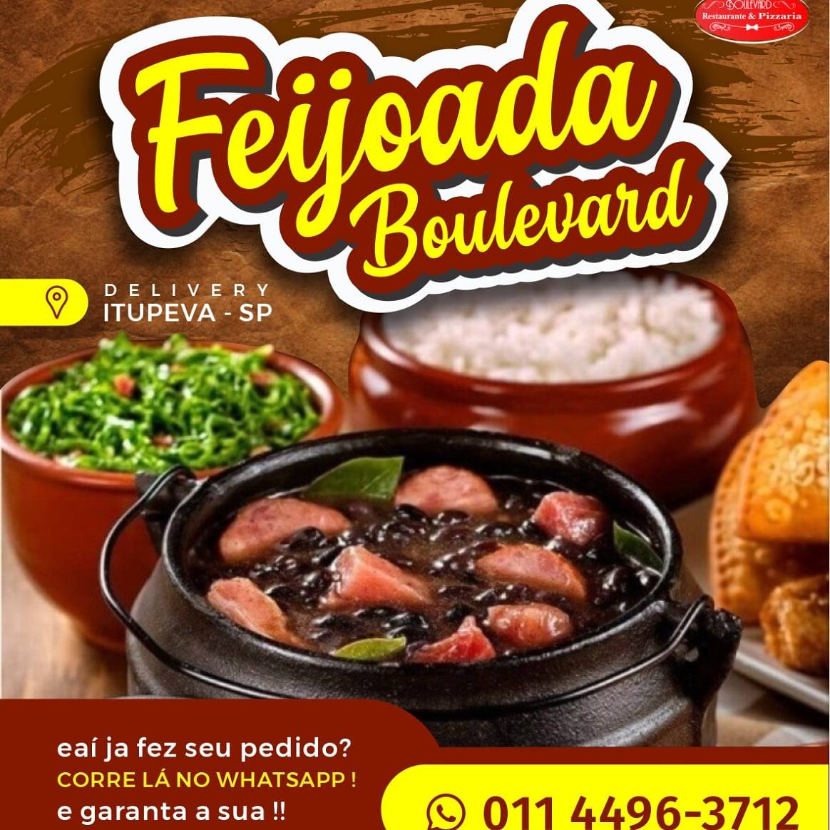 Pizzaria e Restaurante Boulevard cardápio