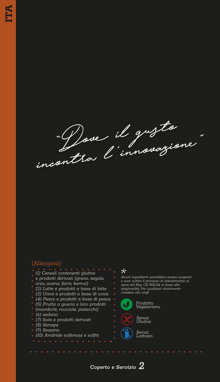 Menu di Pizzeria Celsius Lecce 