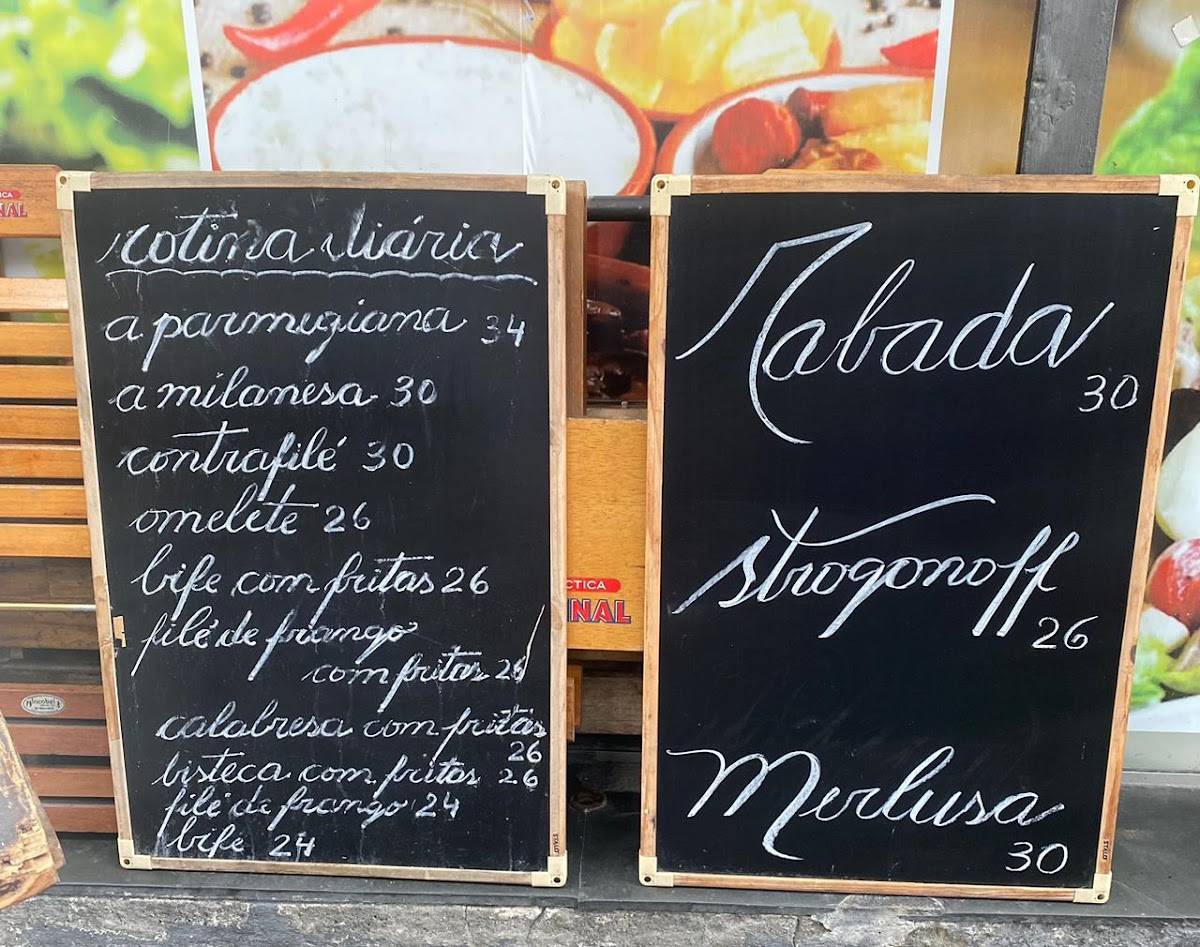 Colosso Bar & Restaurante cardápio