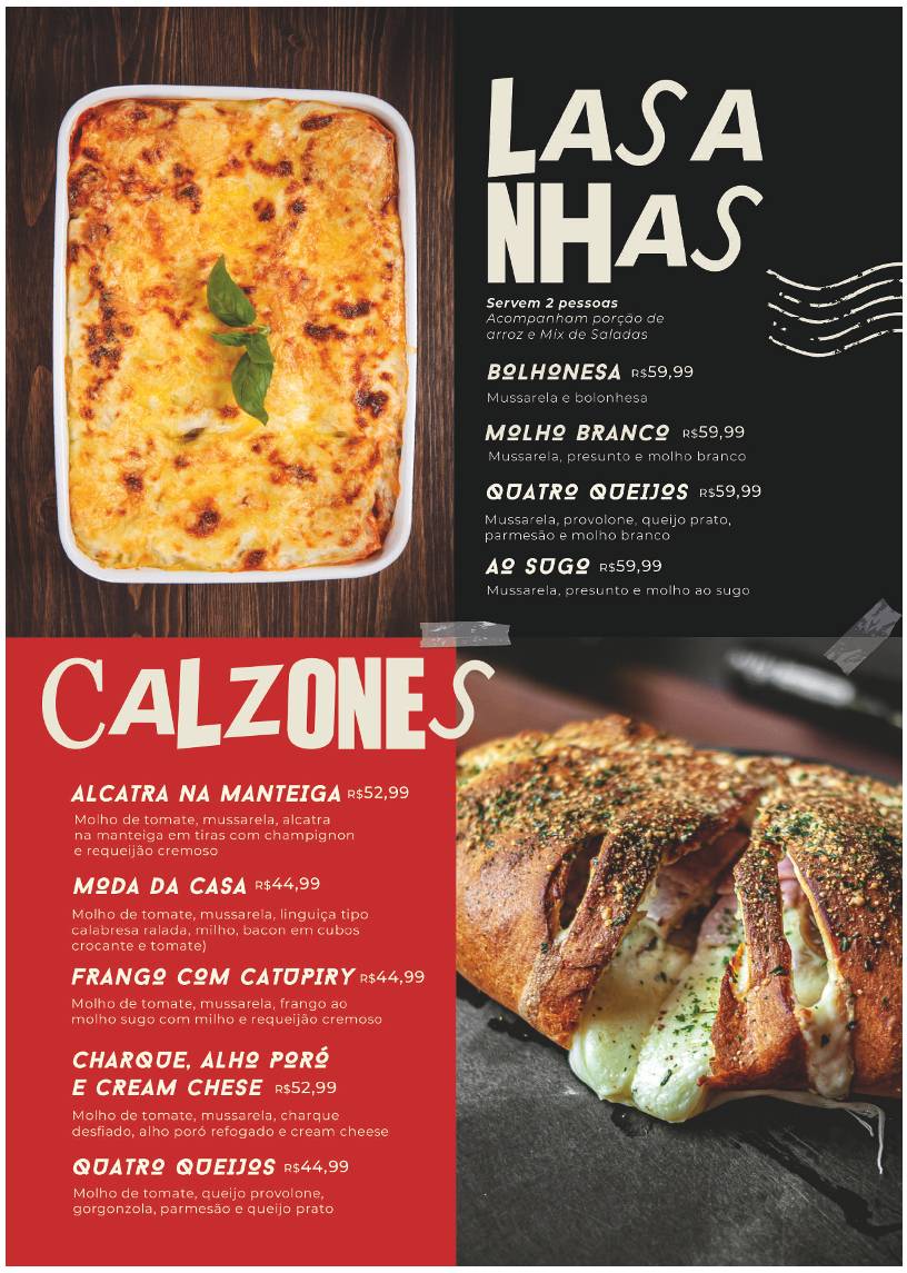 Pizza Rock Delivery cardápio