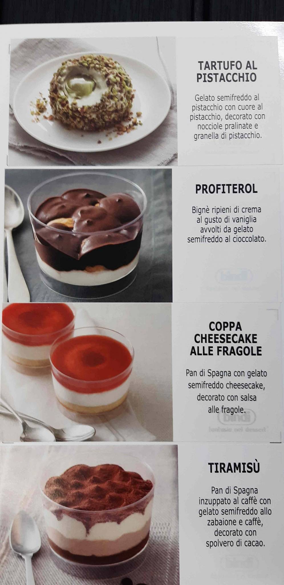 Menu di Pizzeria Via Vai 
