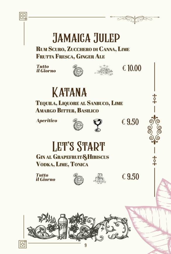 Menu di Please Be Quiet 