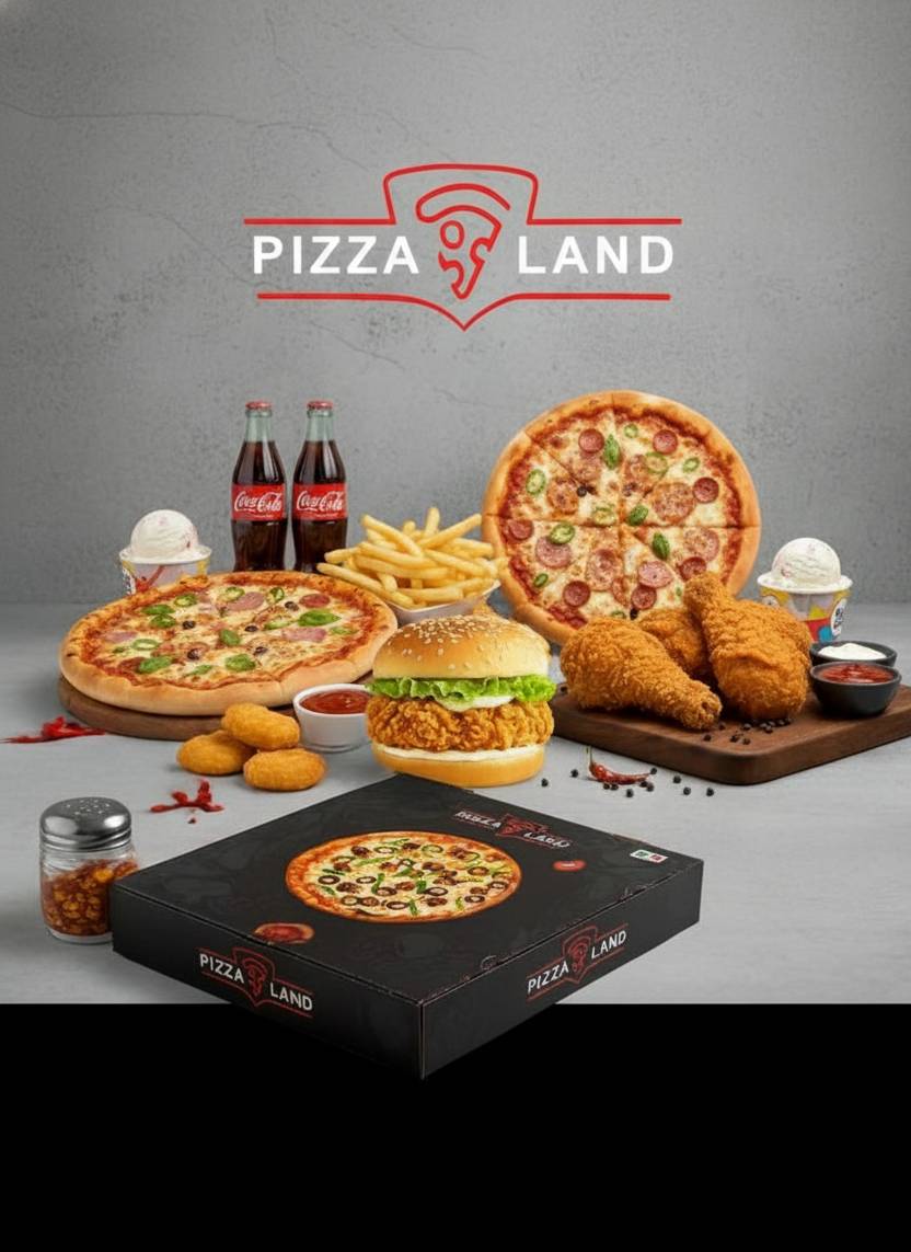 Pizza Land menu