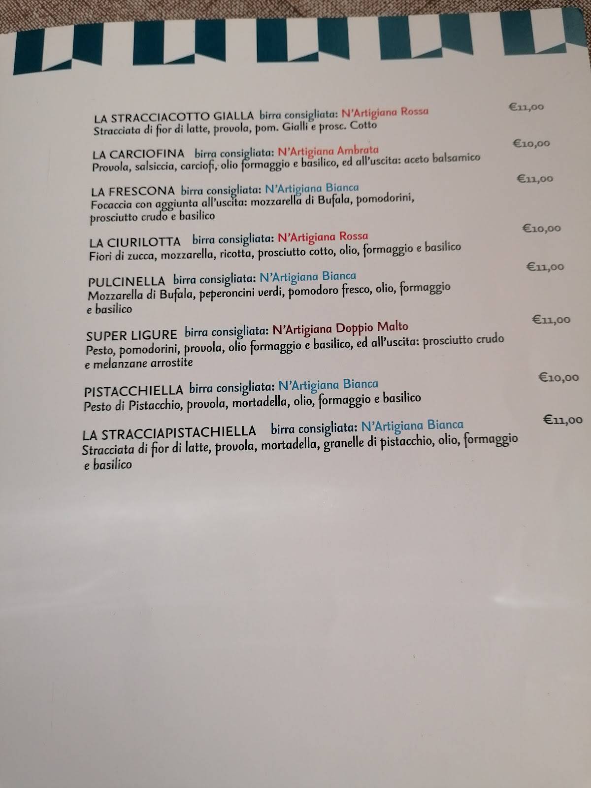 Menu di Pony Express Ristorante e Pizzeria 
