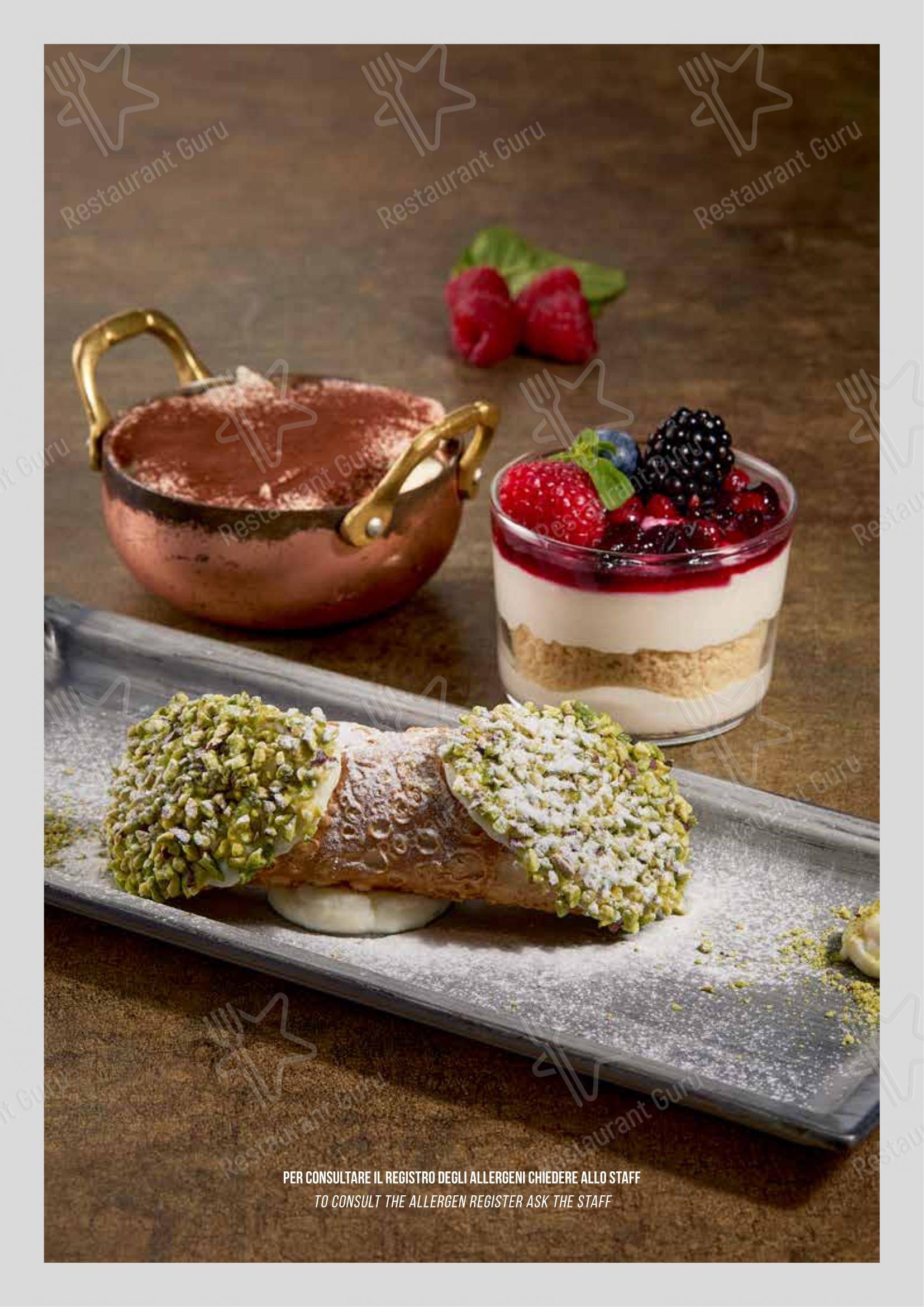 Menu per Porca Vacca in Dro