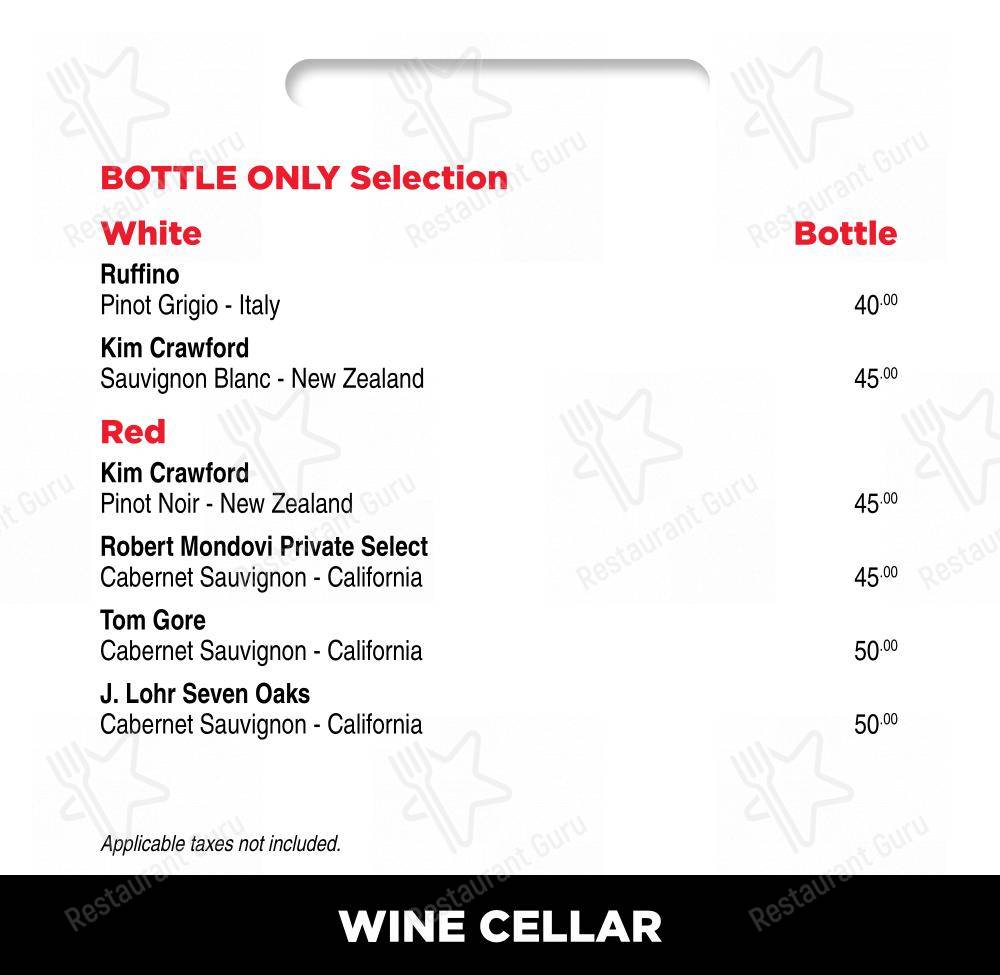 Menu pour Portly Piper Pub Ajax - plats et boissons