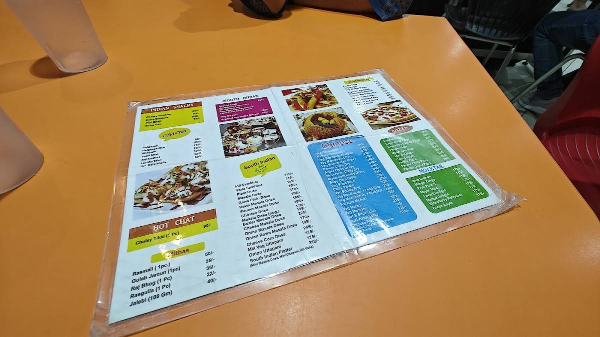 Pramod Laddu Bhandar menu