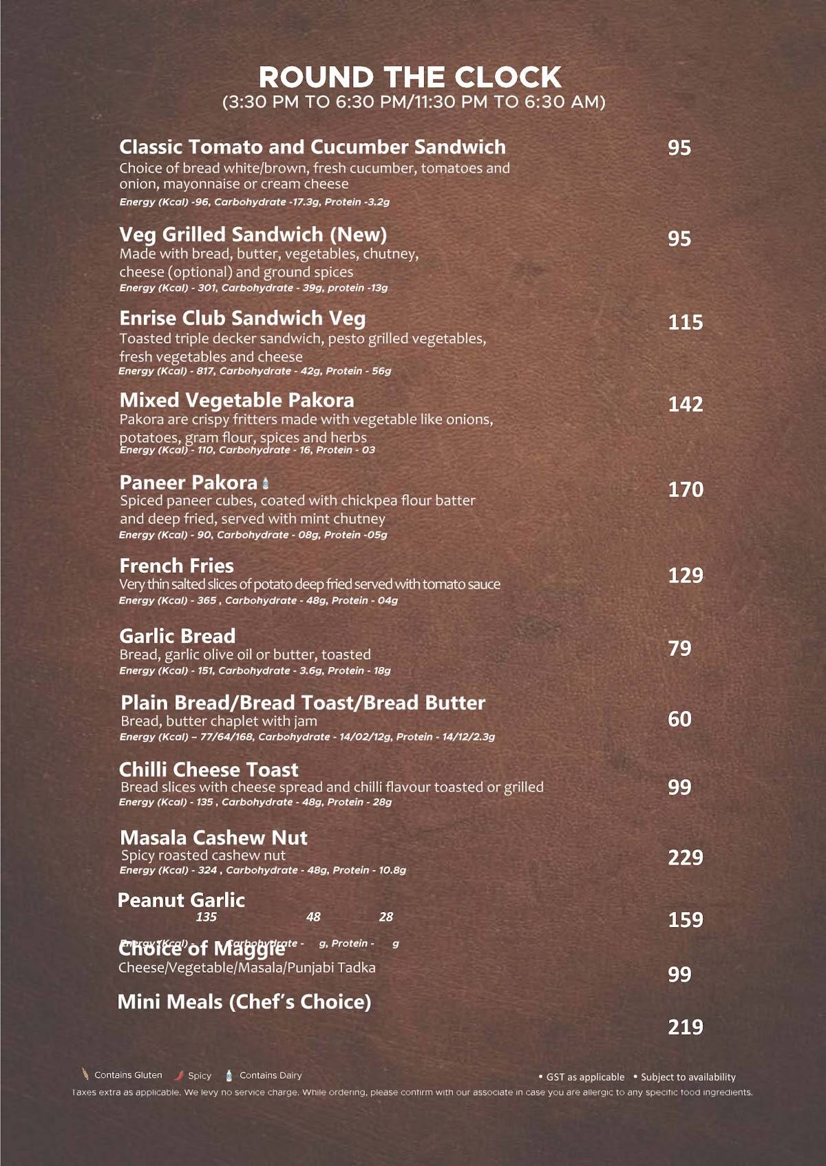 Prasadam Restaurant & Banquet, Jamnagar menu