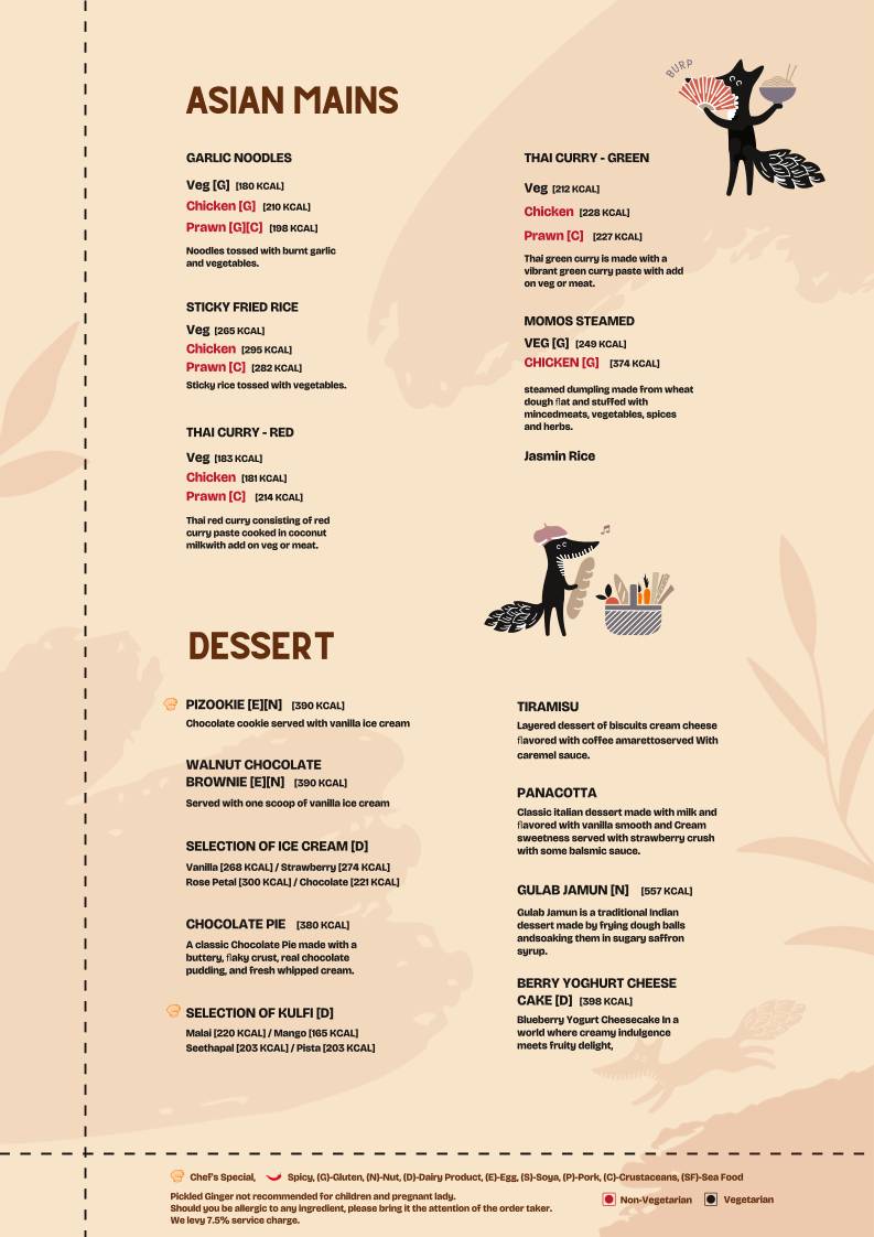 46 Ounces Brewgarden menu