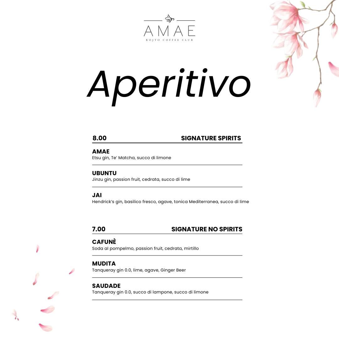 Menu di AMAE 