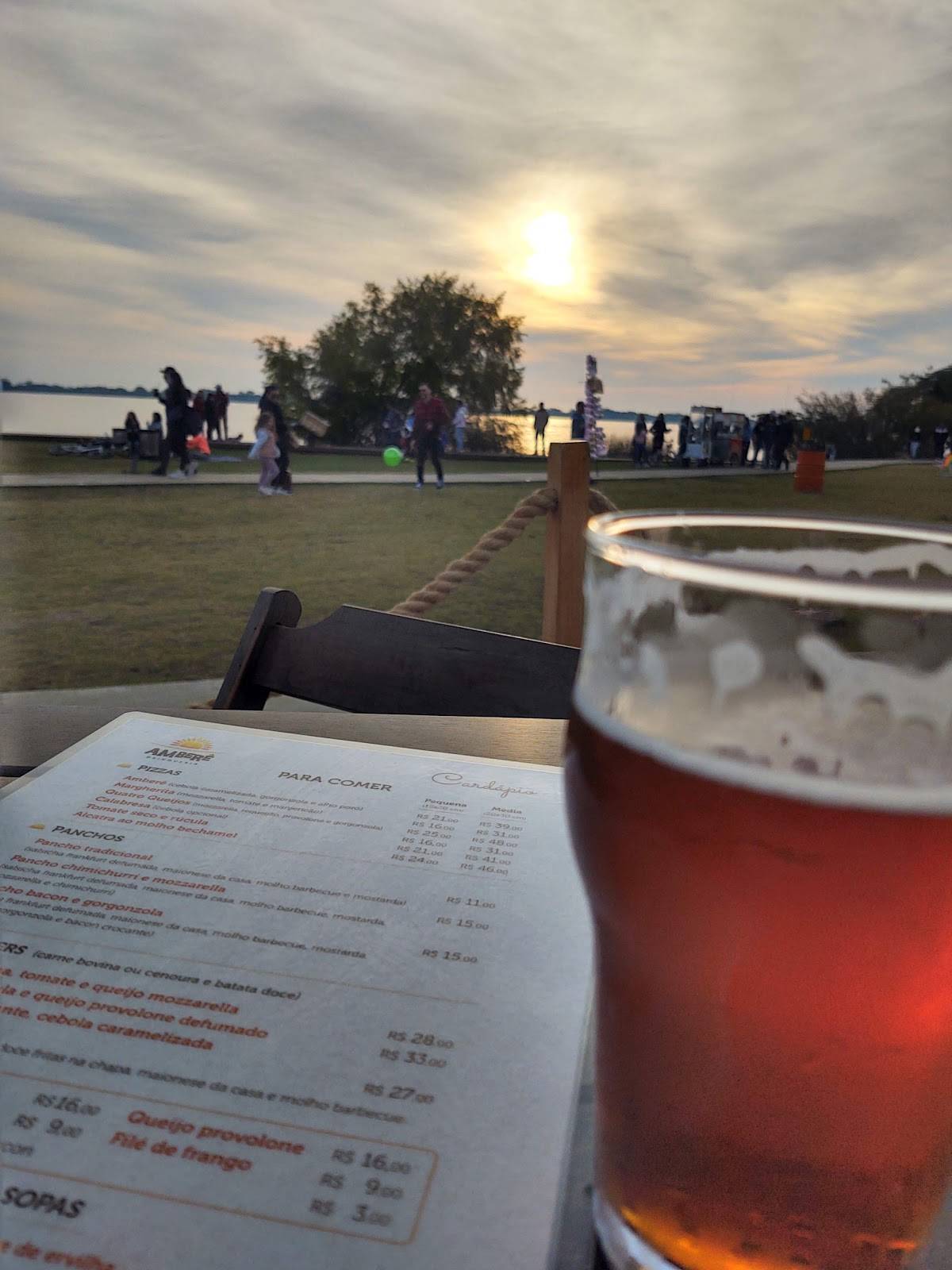 Amberê Drinqueria cardápio