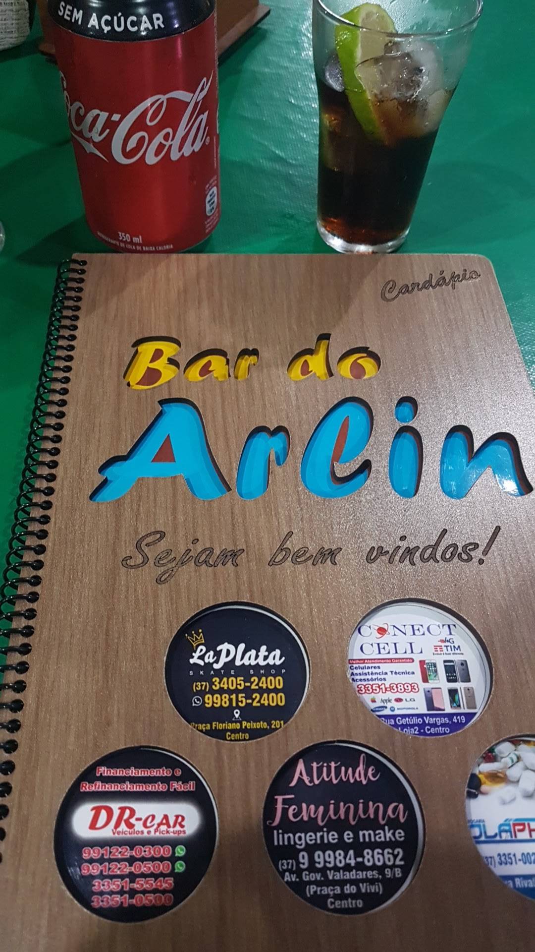 Bar do Arlin - Churrascaria, Bar e Restaurante cardápio