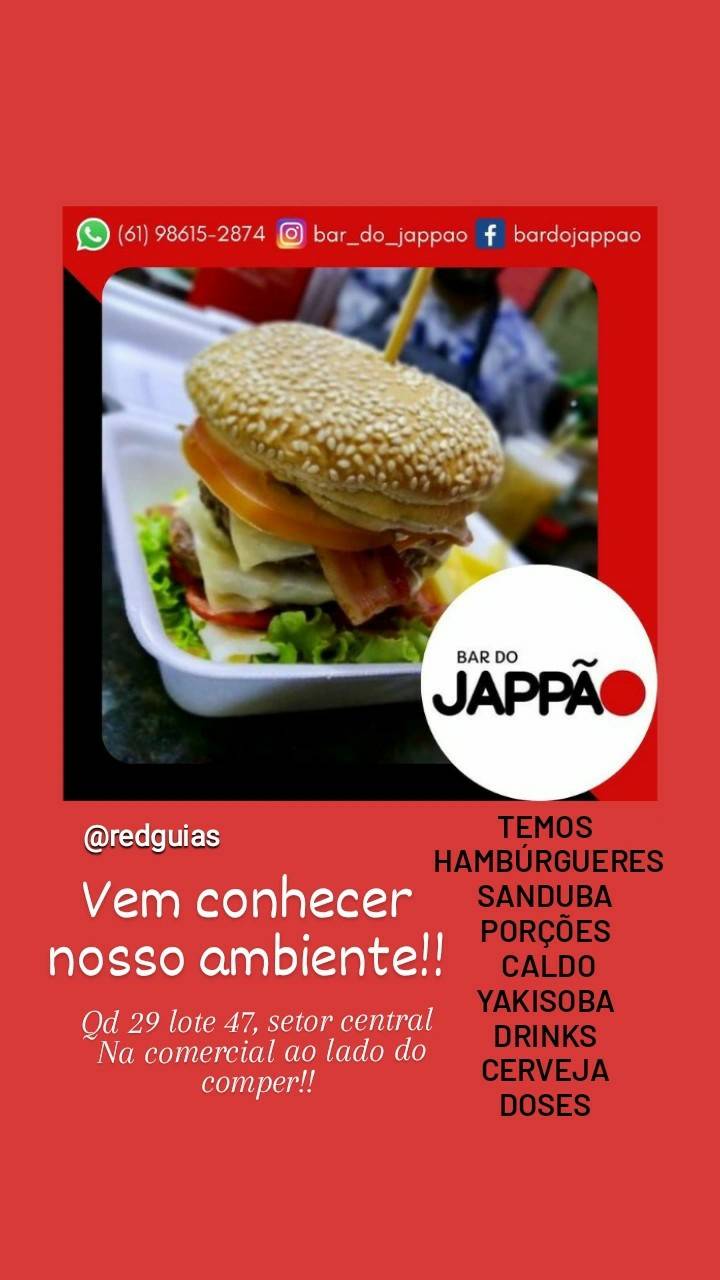 Bar do Jappão cardápio