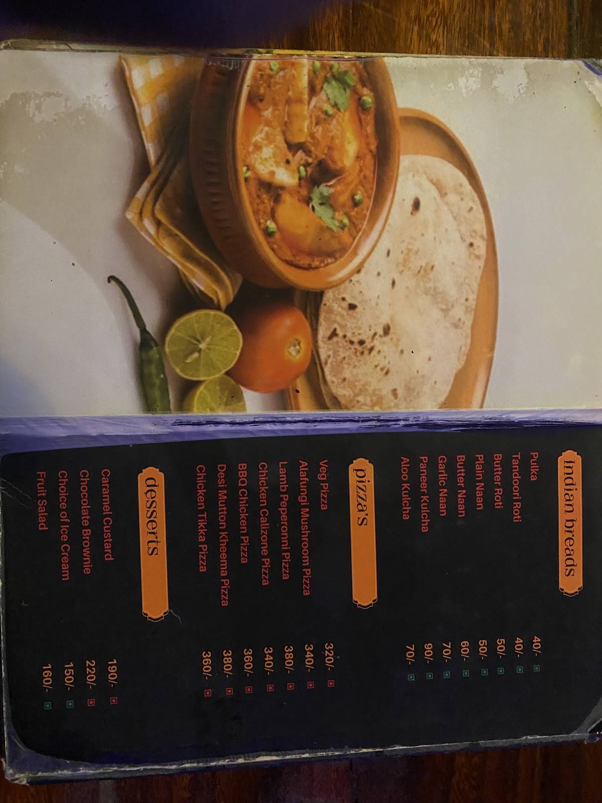 Element E7 Resto Bar menu