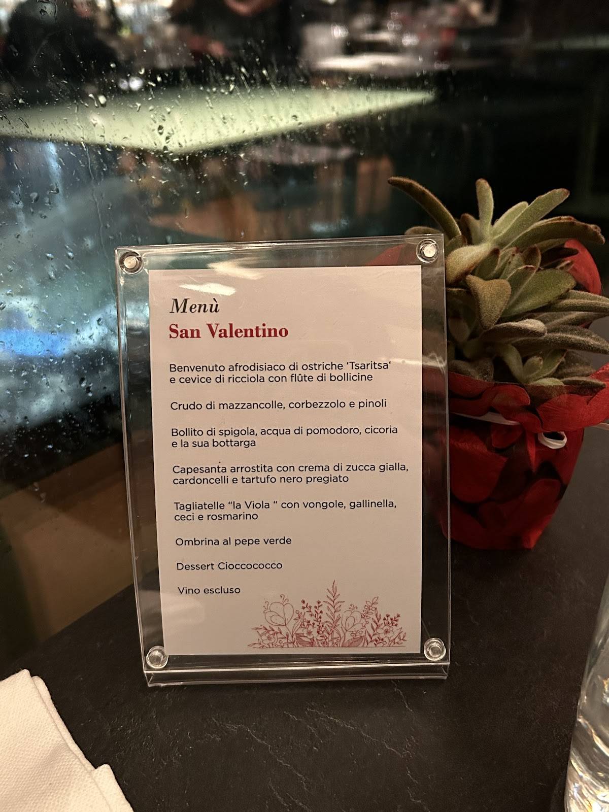 Menu di Ristorante La Torre 