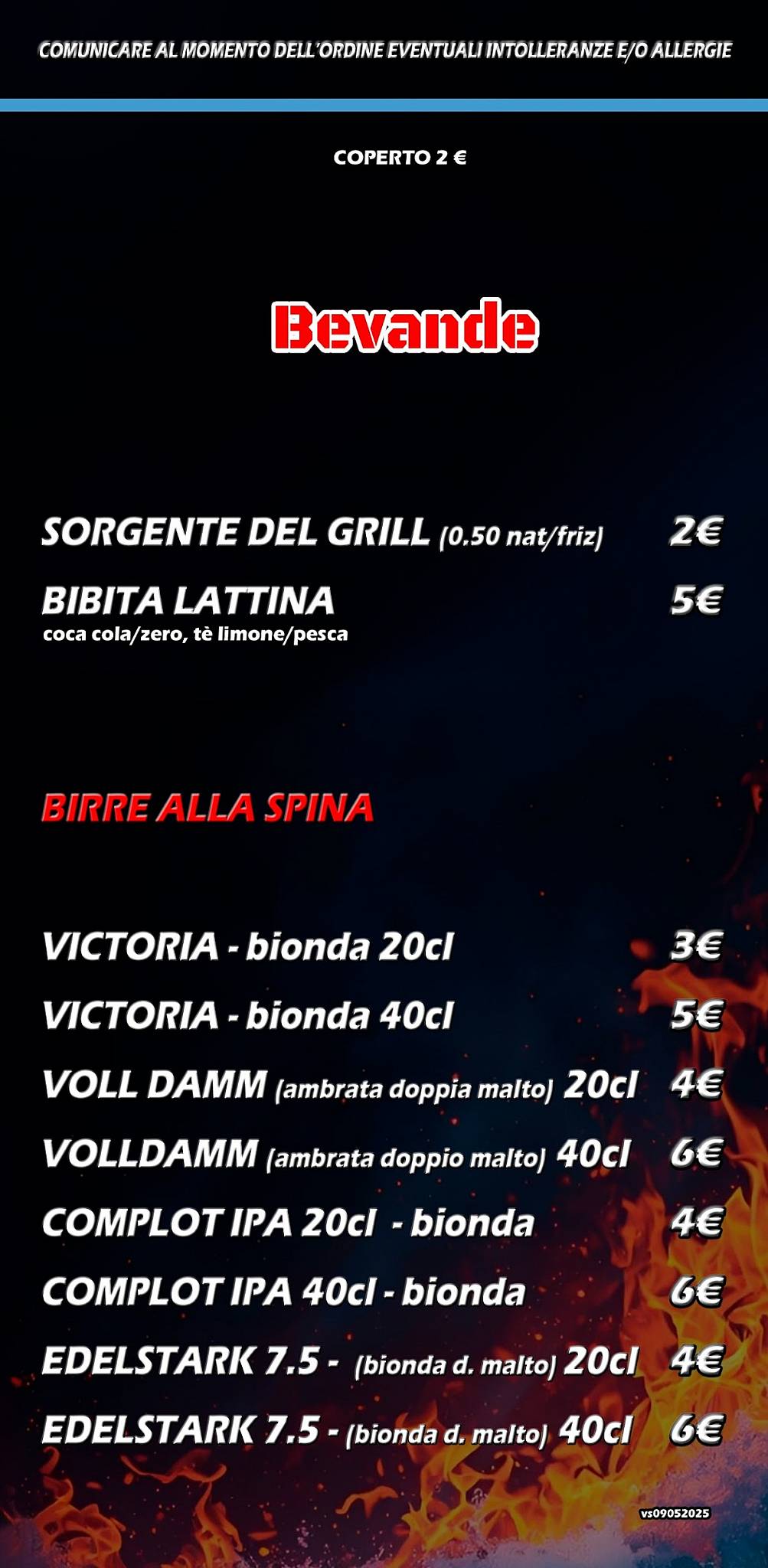 Menu di Mc Ryan's (Grill&Music - Risto Pub) 