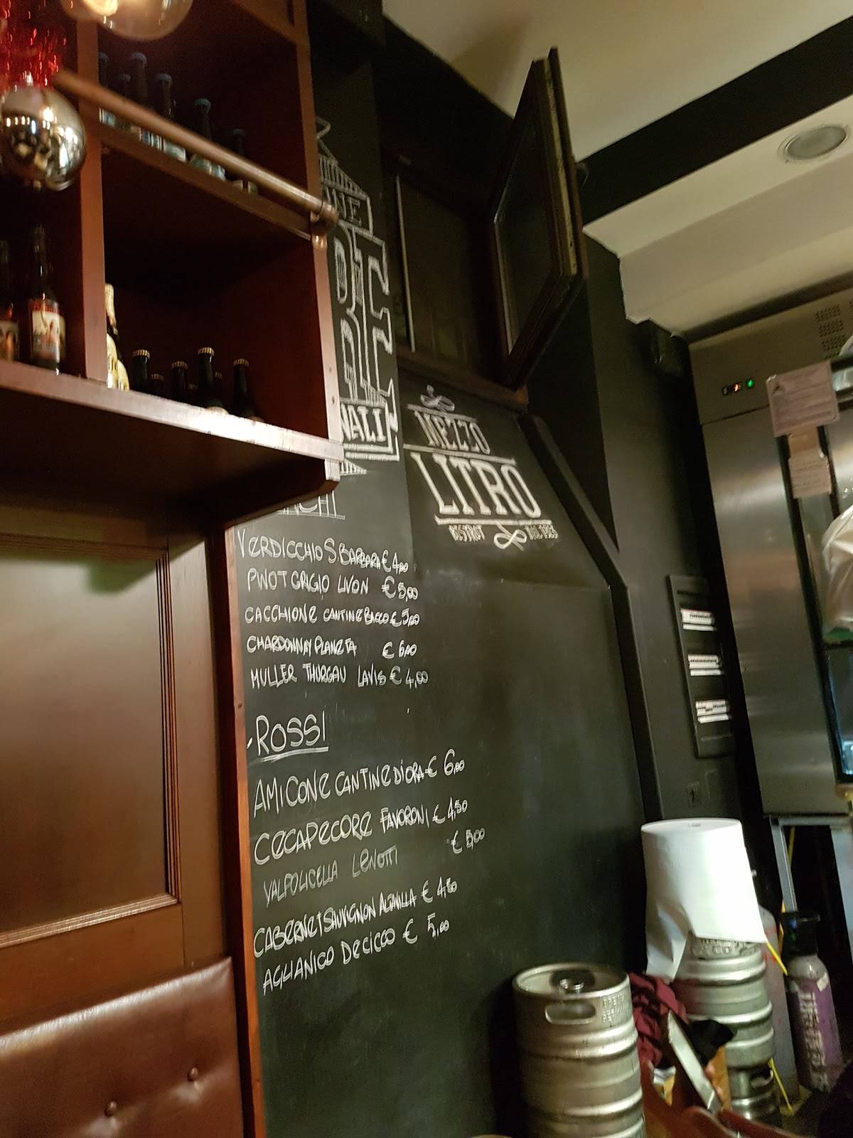 Menu di Mezzo Litro Bistrot dal 1923 