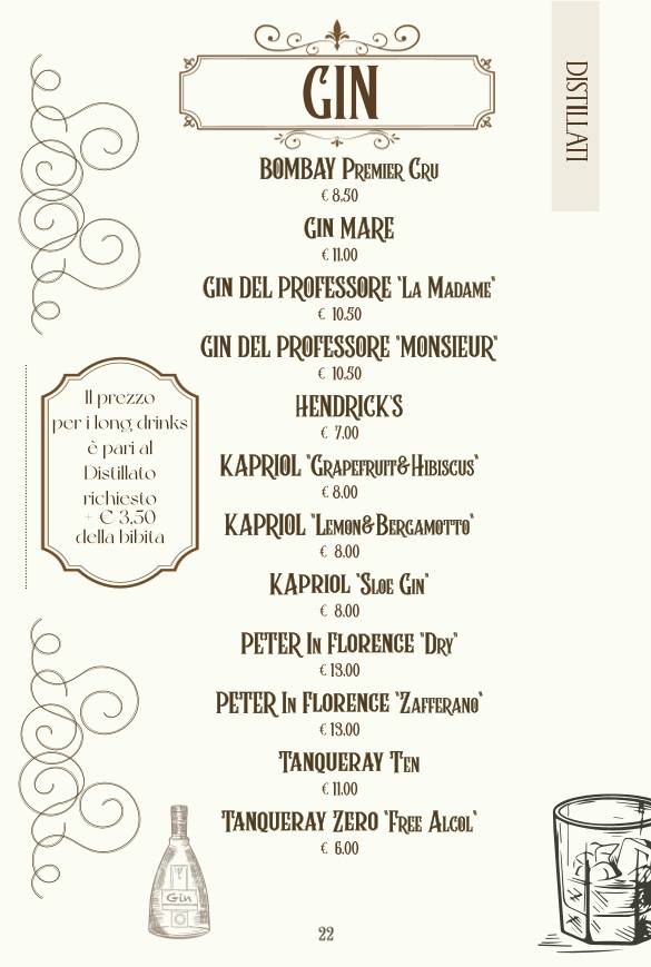 Menu di Please Be Quiet 