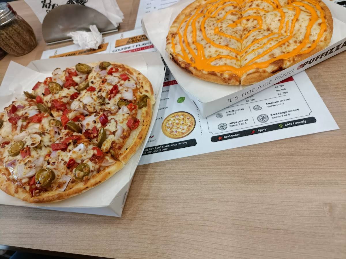 Puffizza ( Raiya Circle ) menu