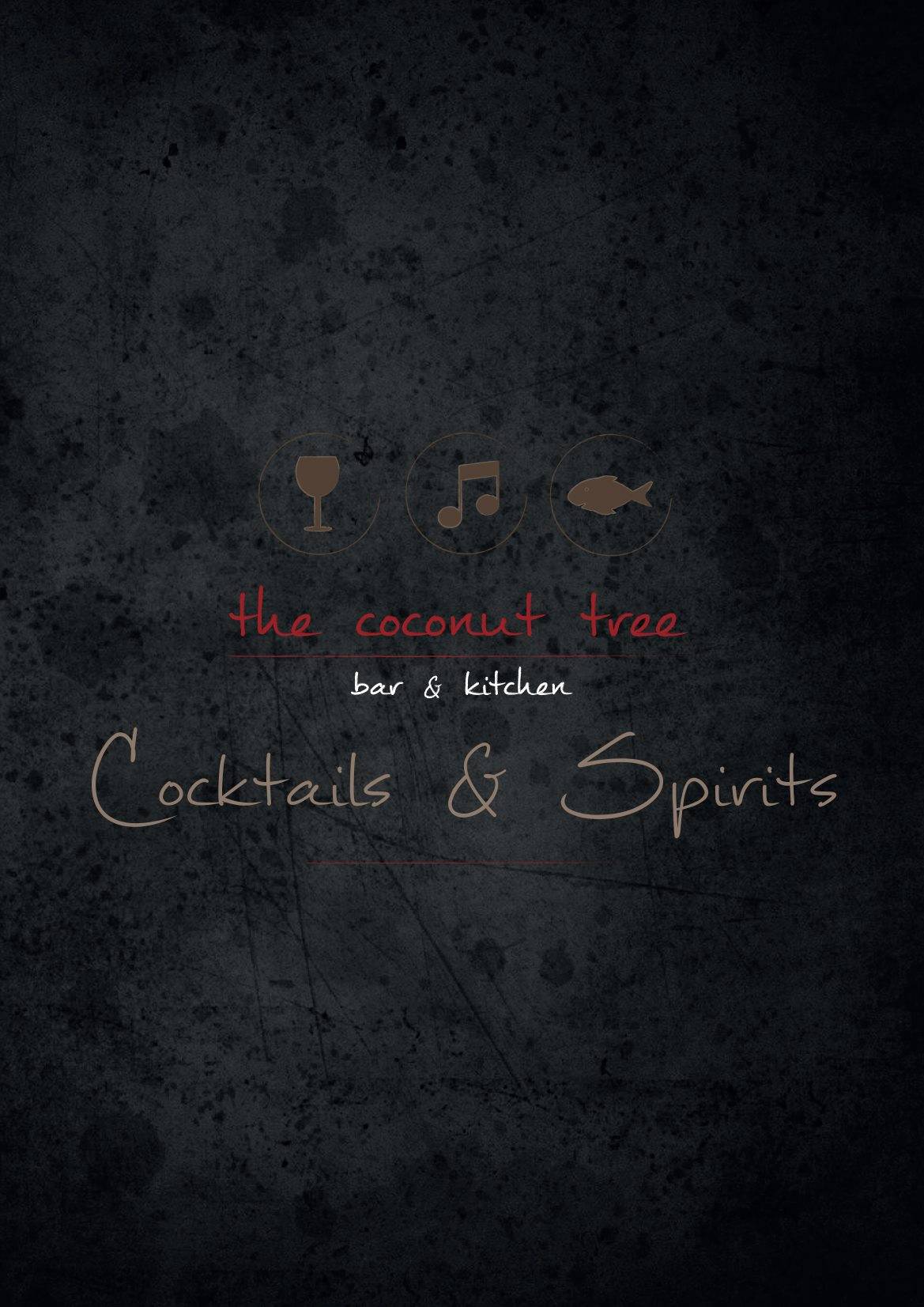 The Coconut Tree By Coconut Grove menu