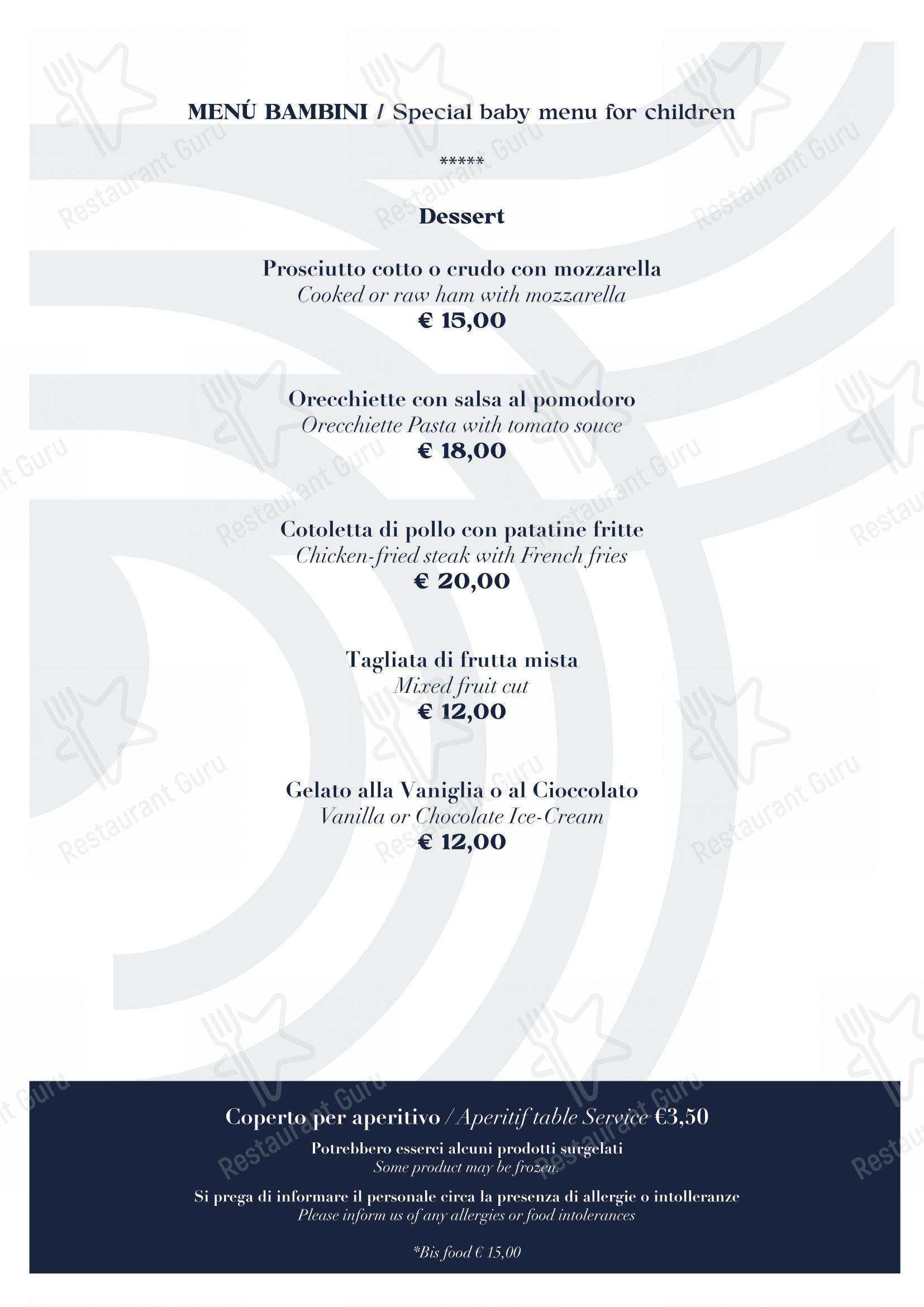 Lunch Menu per BV Quarry Rooftop Terrace Matera - Restaurant Garden Inn in Matera