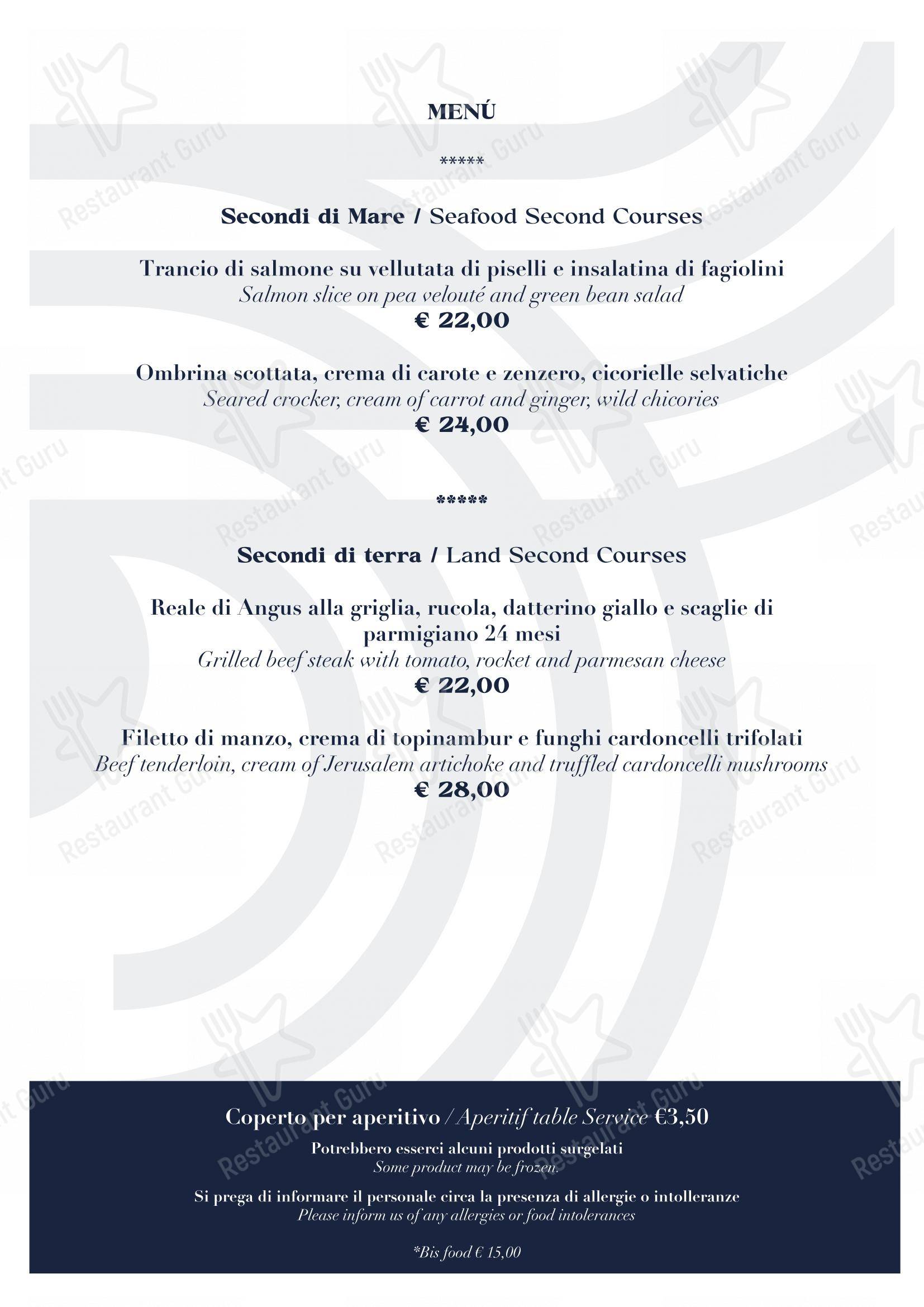 Lunch Menu per BV Quarry Rooftop Terrace Matera - Restaurant Garden Inn pub & bar