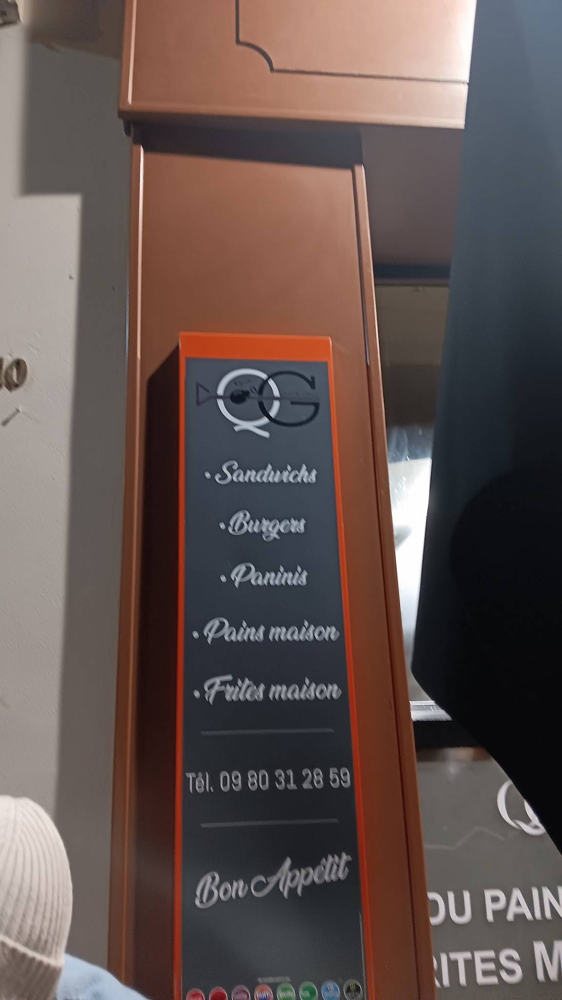 Menu de QG