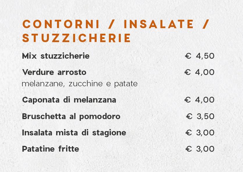 Menu di Quore Matto 