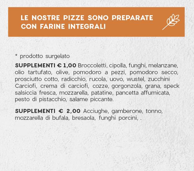 Menu di Quore Matto 