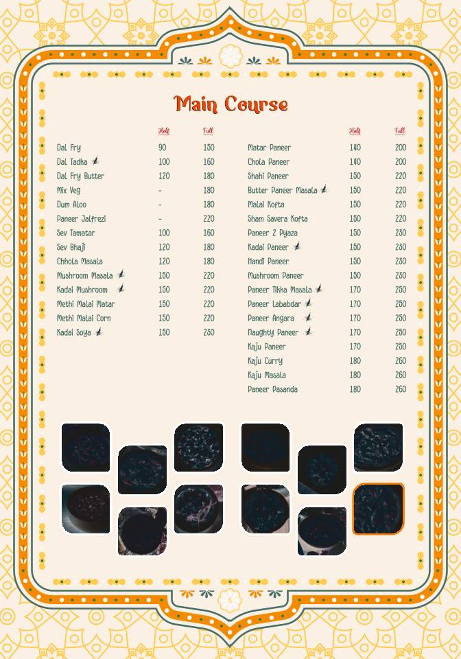 RJ 28 cafe & restaurant - Fast Food Restaurant menu