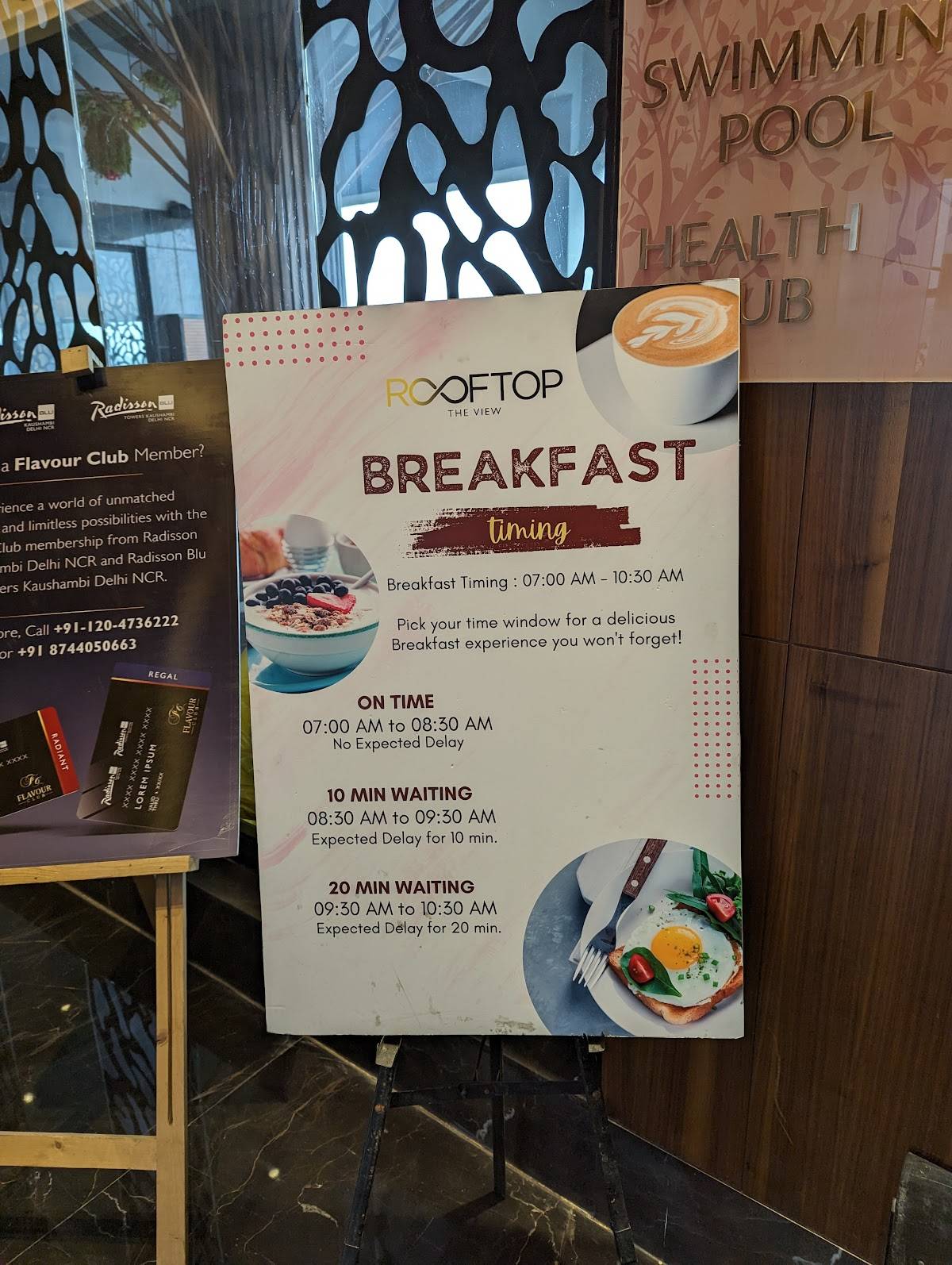 ROOFTOP - The View menu