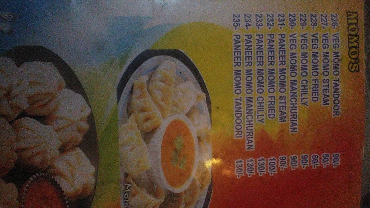 New Little Hut Restaurant menu