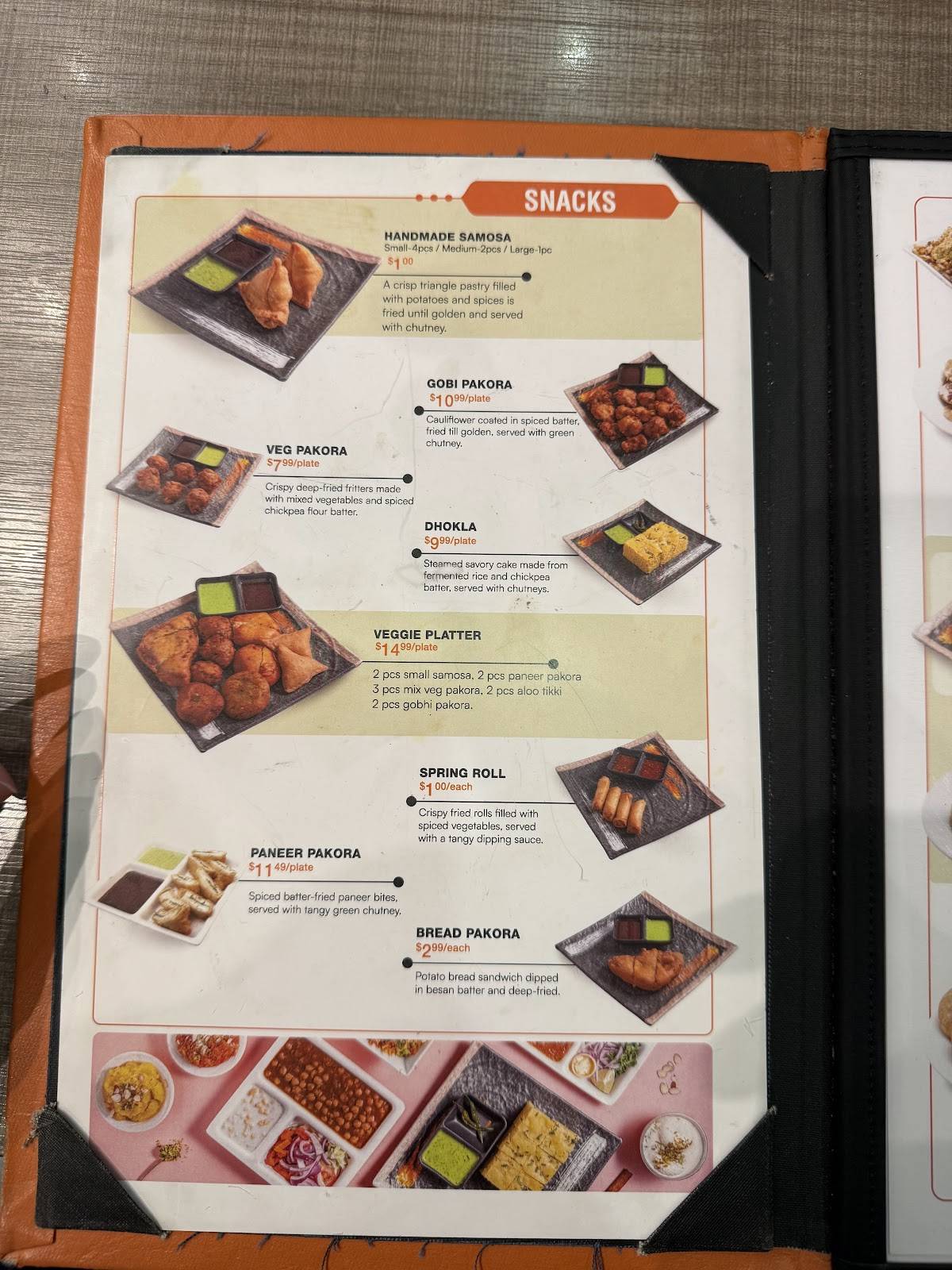Menu de Rajdhani Sweets & Restaurant (Torbram)