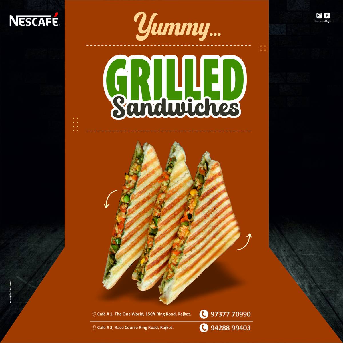 Nescafé, 150 Feet. Ring Road menu