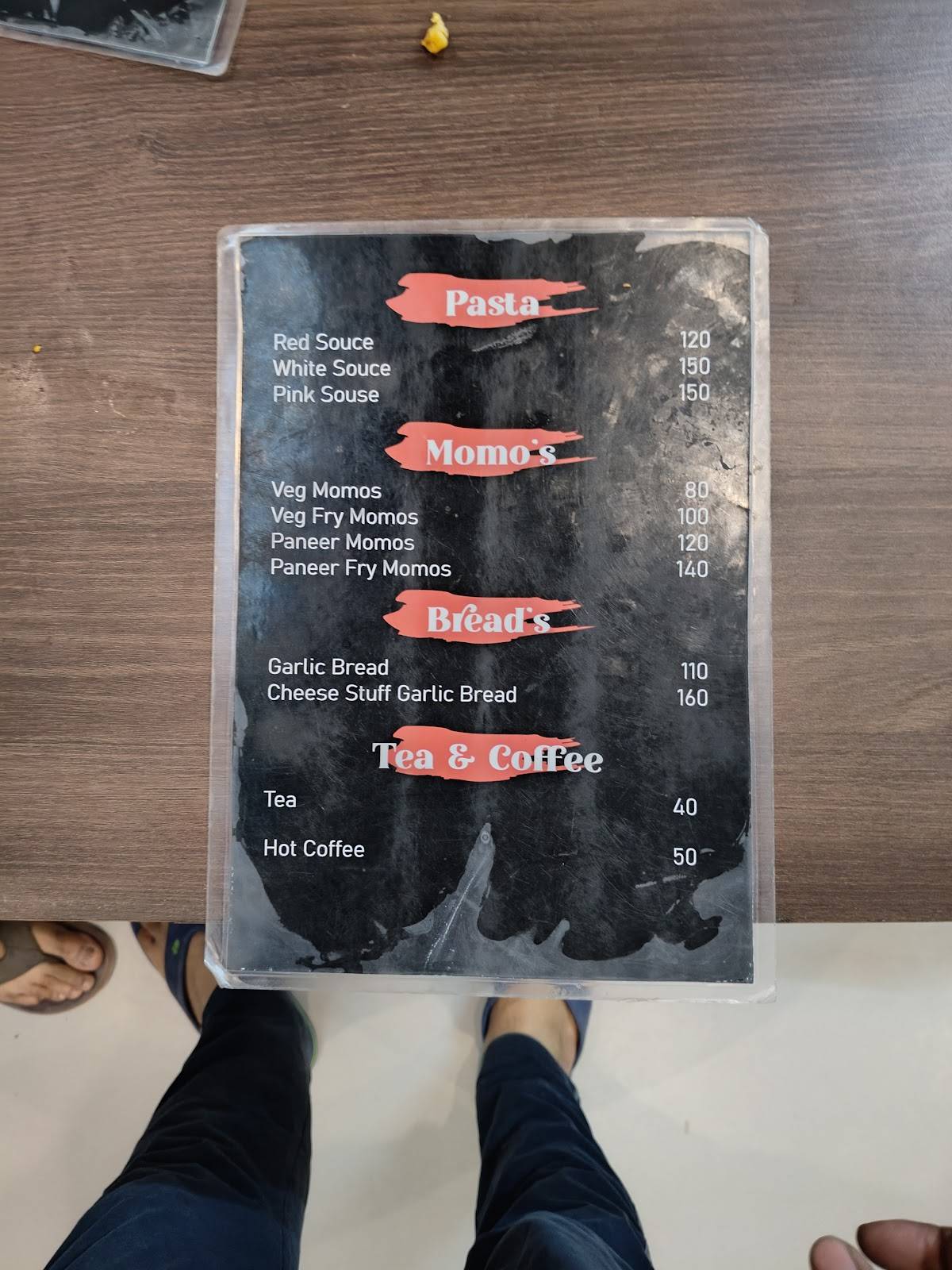 Ramsagar Cafe menu