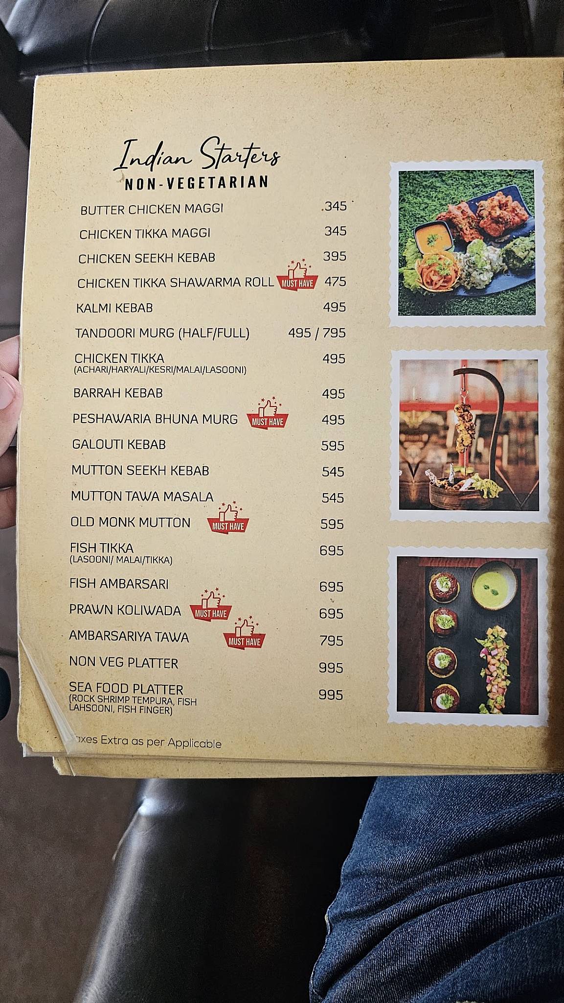 Adda menu