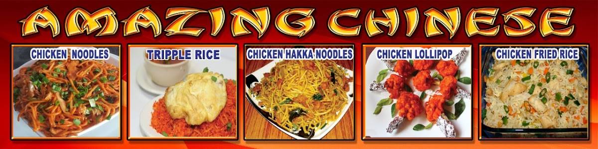 Amazing Chinese menu